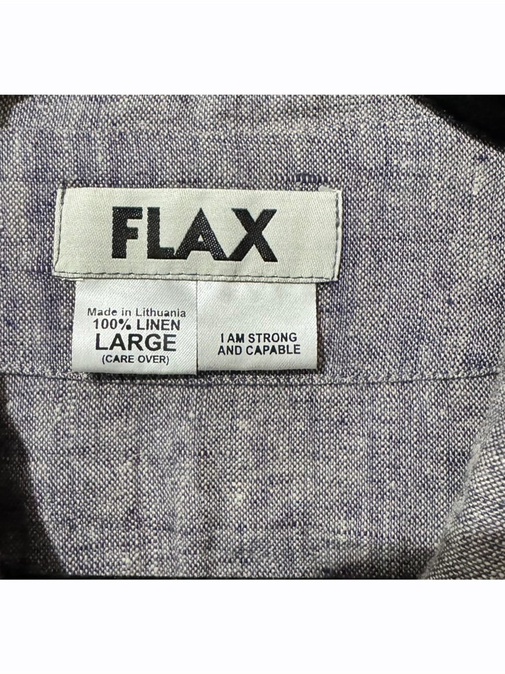 FLAX 100% Organic Linen Button Up Jacket Women’s Size Large NWT - Picture 5 of 7